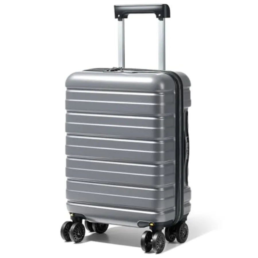 Underseat Carry On Luggage Airline Approved, Small Hard Shell Suitcase with TSA Lock Spner Wheels, Lightweight Personal Item Ca