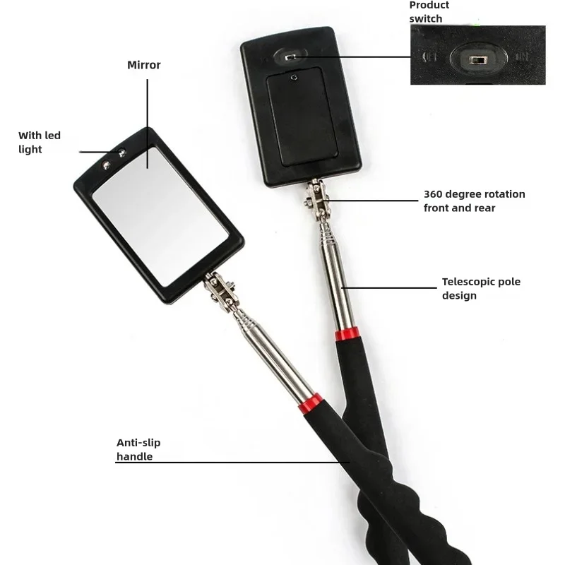 Maintenance of High-definition Telescopic Inspection Mirror Universal Underbody Inspection Mirror for Reflective Endoscope image 5