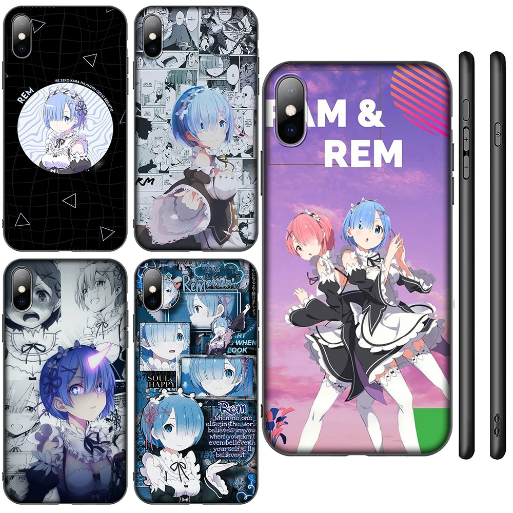 Re Zero Rem New High-End Phone Case for Huawei Nova 5T 4E 3i 3 2 2i Y6 Y6P Y7 Y9 Honor 20 20s 9X 7C Prime Lite 2019