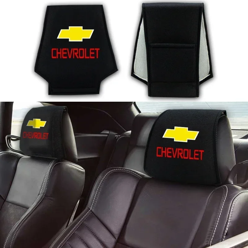1 Uds. Cojín para reposacabezas de coche, funda de almohada para el cuello, funda de asiento para Chevrolet Cruze Aveo Trax Sail Malibu Captiva Vauxhall Astra J Corsa