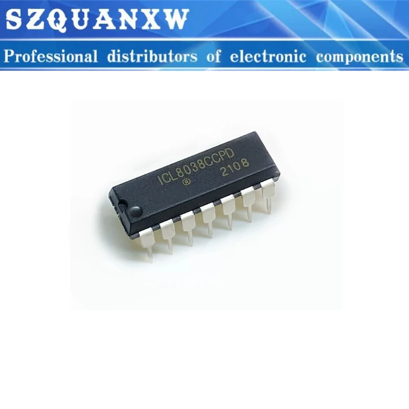 5PCS ICL8038CCPD ICL8038 DIP14 DIP Precision Waveform Generator/Voltage Controlled Oscillator IC Chipset