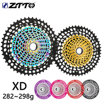 ZTTO Ultimate MTB XD Cassette 12S 10-50T 10-51T XD Cassette Ultralight 12 Speed 9-46T 10-46T Sprocket Ultralight 12V k7 282~298g