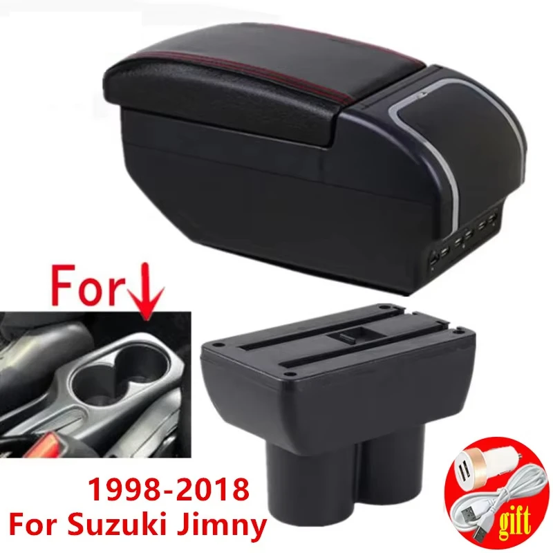 

Arm Storage Box For Suzuki Jimny Armrest Box Suzuki Jimny JB23 JB43 Car Armrest 1998-2018 Interior Retrofit parts Car Accessorie