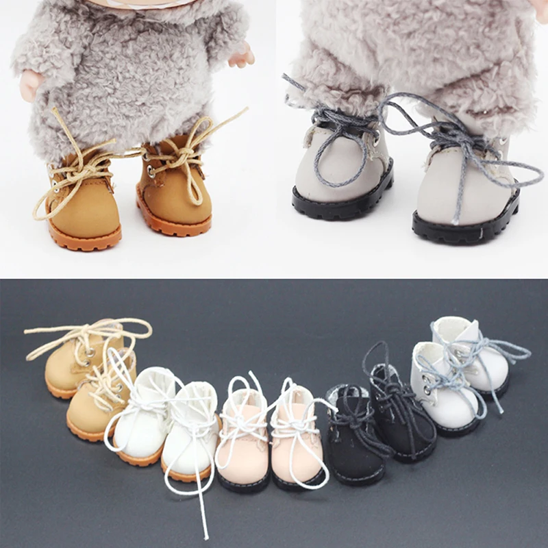 For Labubu Martin Boots Suitable For 10cm Cotton Dolls Shoes Boots Toys Casual Sports Shoes Dolls Accessories DIY Doll Toys