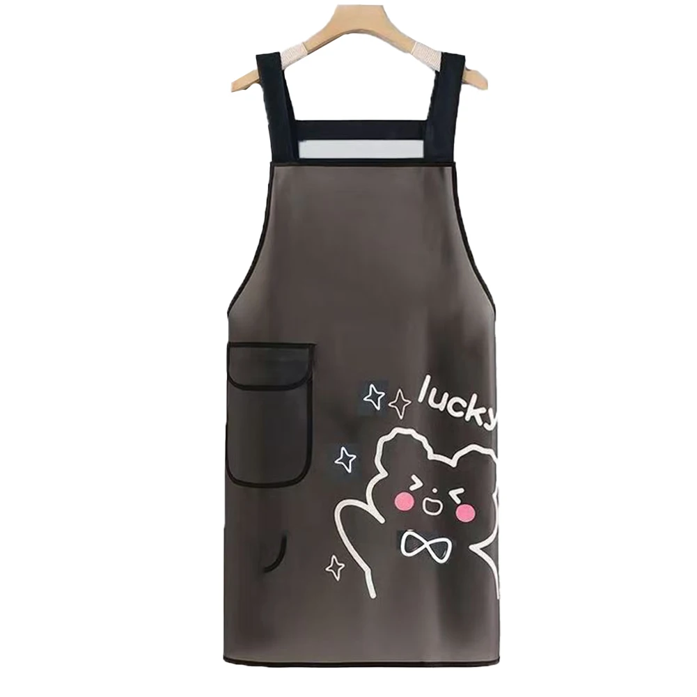 

Waterproof-TPU Kitchen Apron - Sleeveless, Oil Resistant, Lightweight For Cooking & Cleaning Kitchen Cooking Accessories