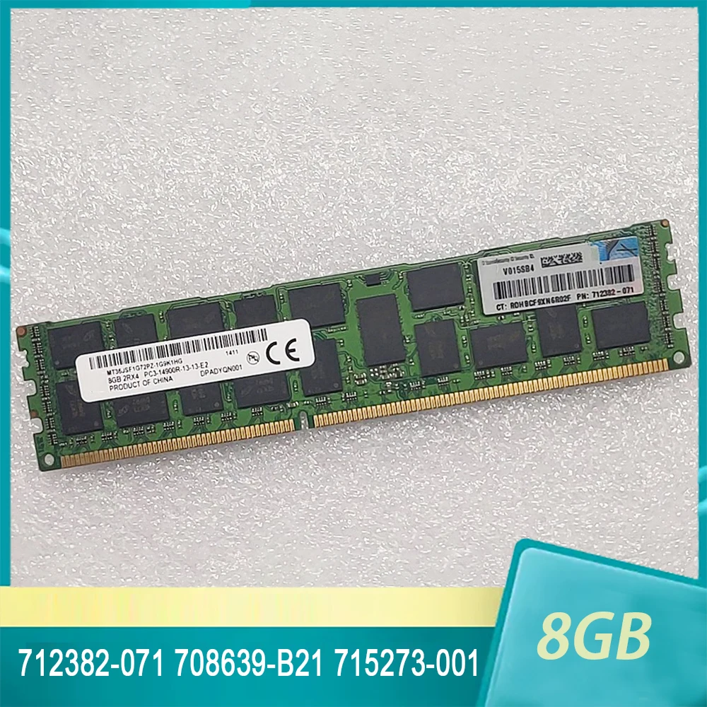 

712382-071 708639-B21 715273-001 8GB DDR3 1866 ECC REG Server Memory