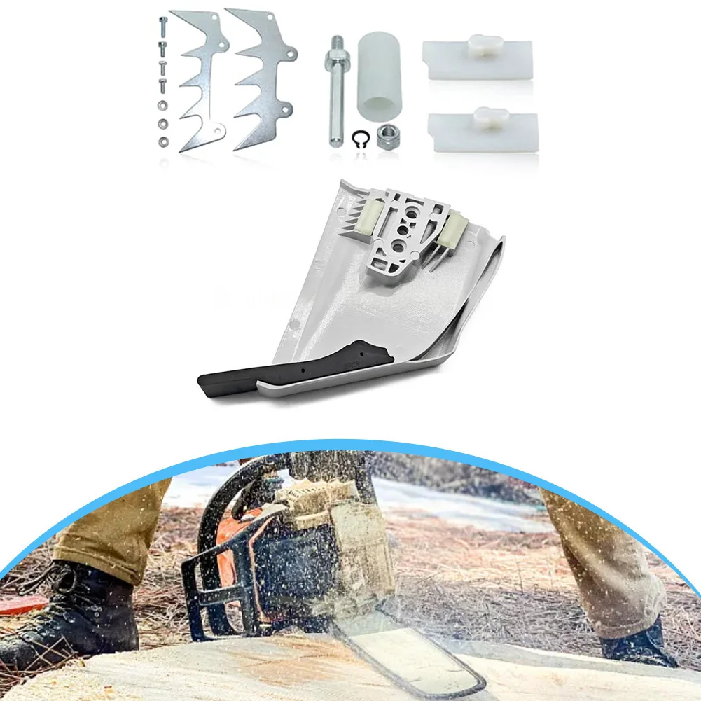 

Сменный комплект крышек звездочки с уловителем цепи подходит для бензопилы MS651 MS661 MS661C 1144 640 1700, детали