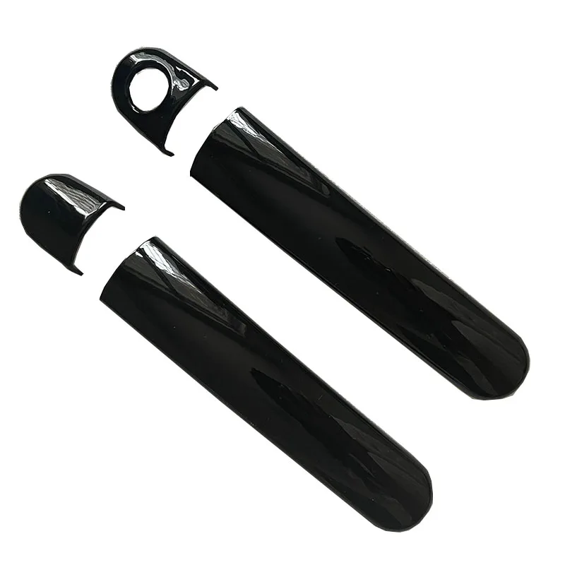 Rivestimento della maniglia della porta nero lucido adatto per Audi TT 8j 8n MK1 MK2 RS accessori in plastica per lo Styling dell'auto
