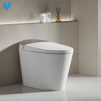 Sea transport Intelligent Toilet Electronic Automatic Ceramic Toilet Floor Mounted Self-Cleaning Smart Toilet
