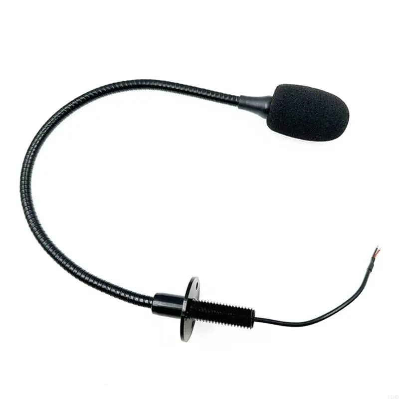 J1HD حساسية عالية -32dB ± 3DB MIC MIC MICSONECK MICROPHONE 2.2KΩ و EPHENTINCEDS FOR LIVE DRIESSION