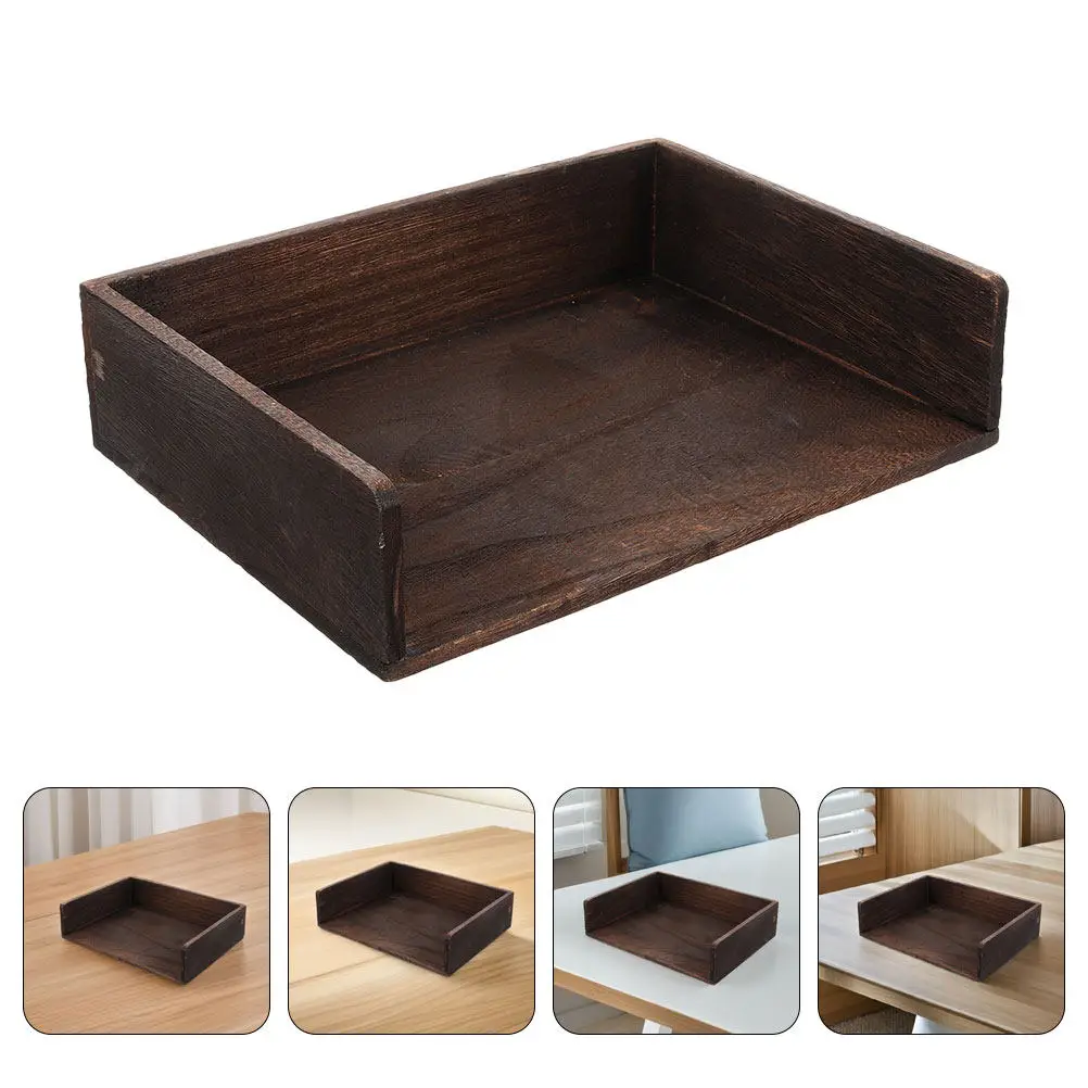 2pcs-vintage-solid-wood-desk-organizer-2-tier-desktop-storage-shelf-office-supplies-books-stationery-natural-wood-finish-home
