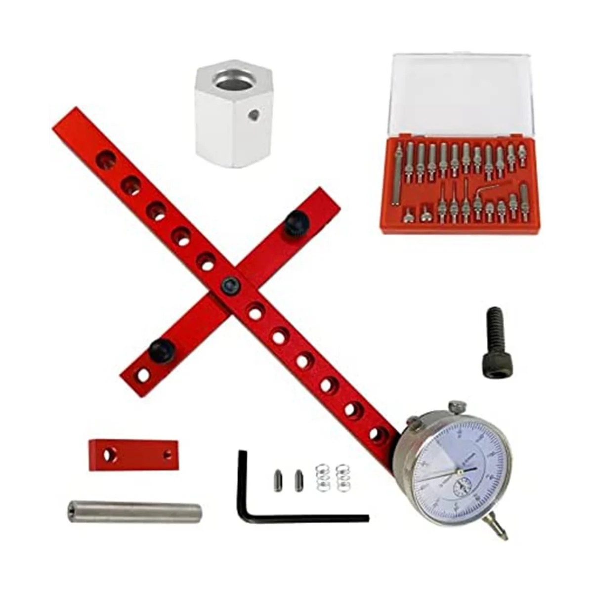 Table Saw Dial Indicator Gauge A-Line It Basic Kit Machinery Tool Alignment System Saw Table Aligning and Calibrating