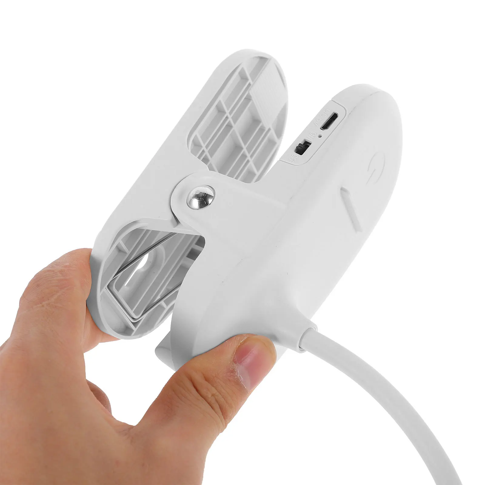 

Rechargeable Bedside Reading Lamp LED Clip on Desk Lamp Portable Adjustable Brightness Reading Light Portable Light