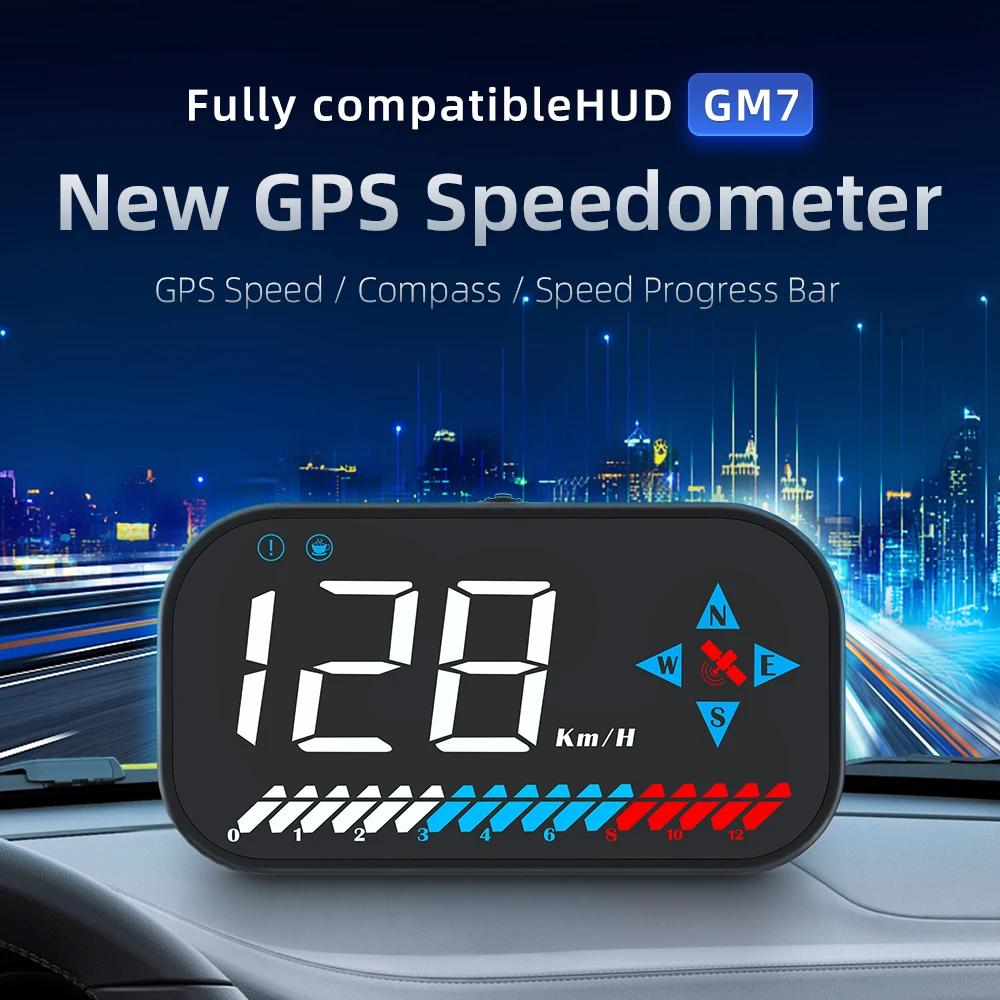 GM7 Auto Hud Gps Ca… - image