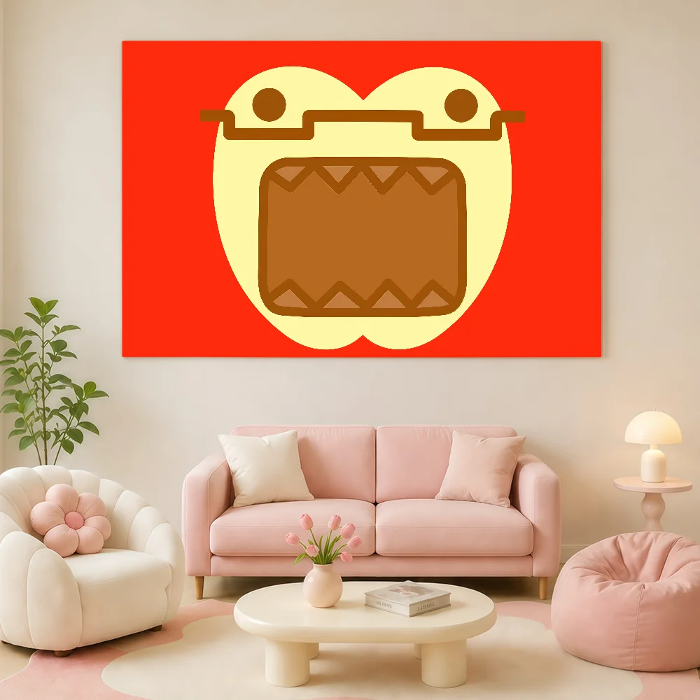 Cute D-Domo K-Kun flag Decorative Banners Suitable For Outdoor Family Parties And Garden Walls Gift