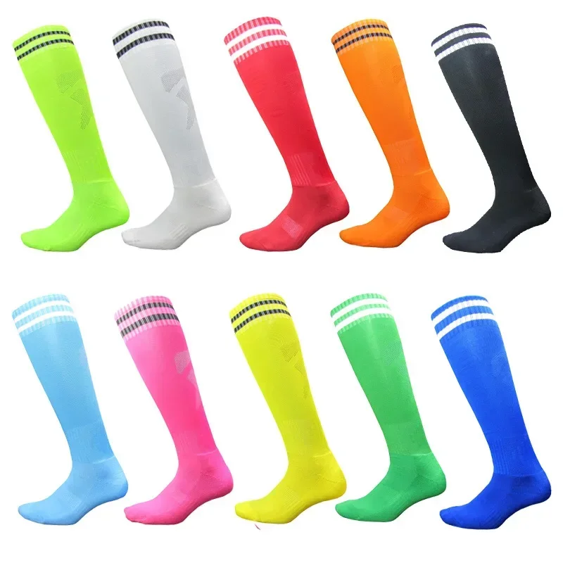 Spandex Socks Knee Long New Football Cotton Sports Kids Legging Stockings Soccer Baseball Ankle Adults Children Socks Hot Sale