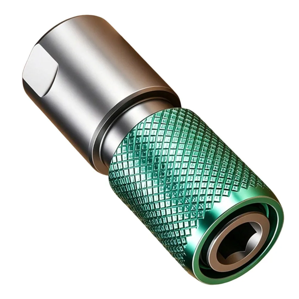 Green Metal Angle Grinder Adapter For M10 To 6.35mm Hex Connector For 100 Type 10mm Grinding Machine Power Tool Accessories