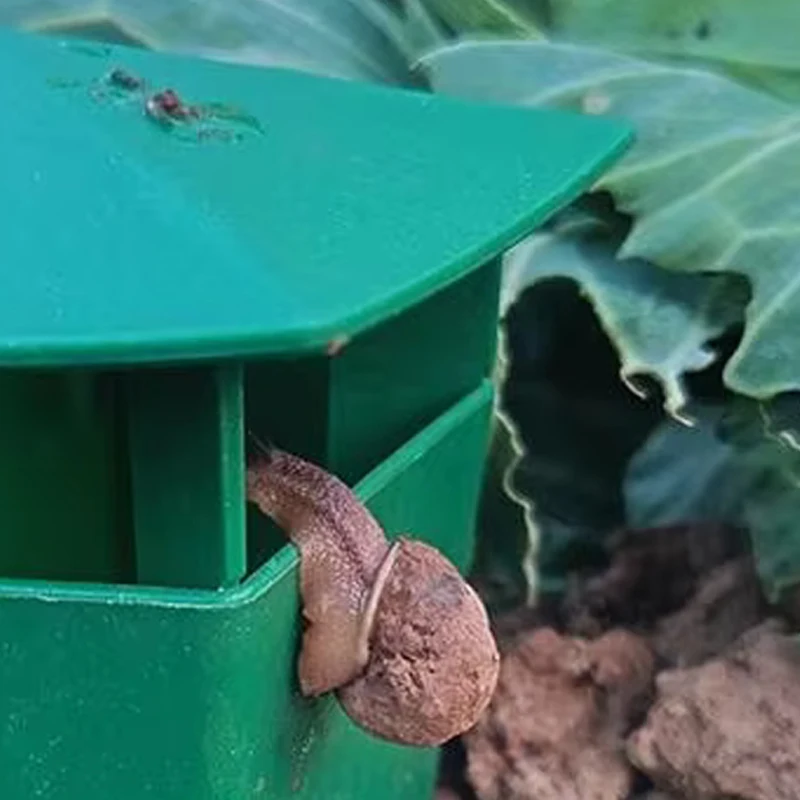 Eco-friendly Snail Cage Slug House Snail Trap Catcher Pests Reject Gintrap Tools Pest Repeller Household Garden Farm Protector