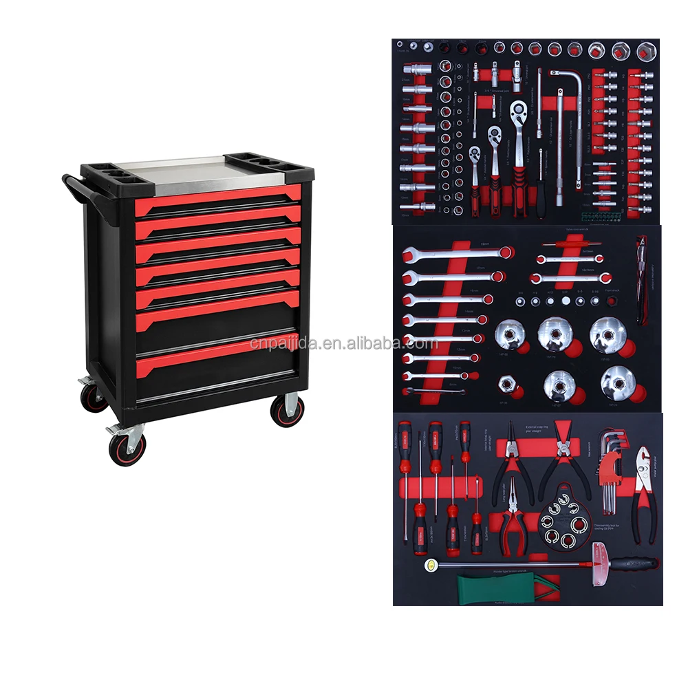 

Industrial Steel Tool Cabinet 7 Drawers Lockable OBM OEM Customizable Rolling Wheels 300kg Load Capacity 3-Year Warranty Modern