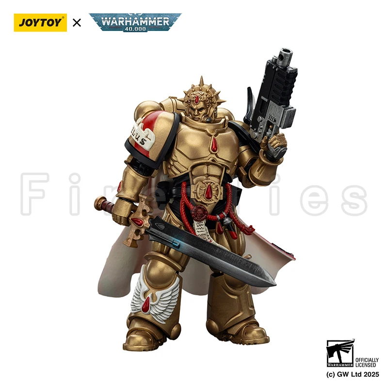 1/18 JOYTOY Action Figure 40K Blood Angels Captain en Sanguinary Priester Anime Model Speelgoed