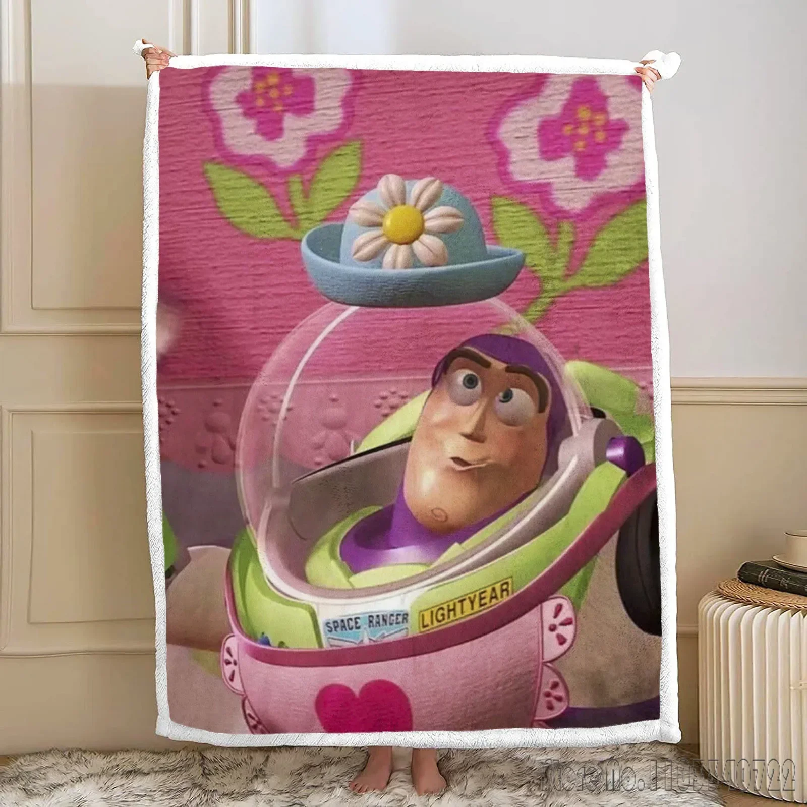 Toy Story Cartoon Fluffy Blankets Soft Skin-Friendly Children Dream Various Size Cute Printed, Luxury Winter Throws