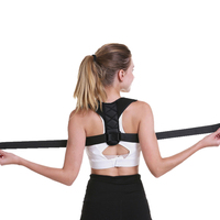 Unisex Posture Corrector Adjustable Clavicle Support Belt for Neck, Back & Shoulder Pain Relief Body Shaping Breathable Design