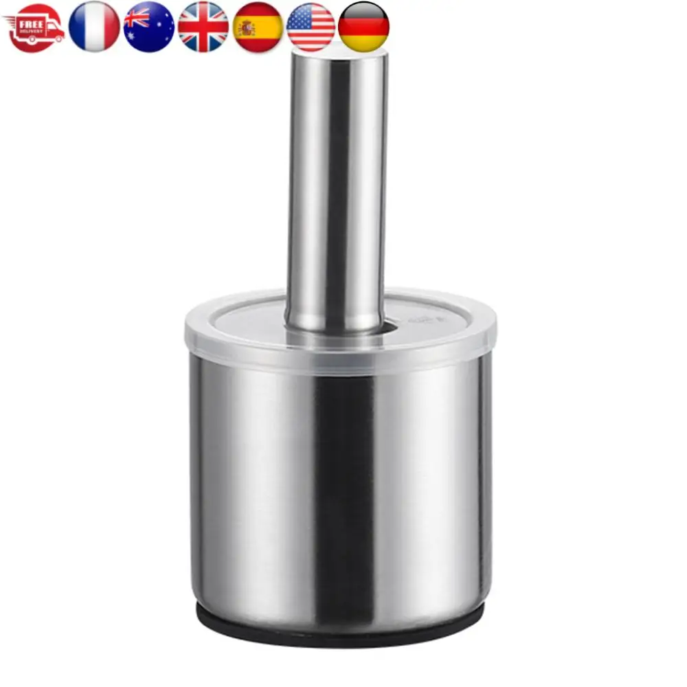 

Stainless Steel Manual Garlic Masher Hand Grinder Crusher Garlic Bowl Pounders Kitchen Tool for Crushing and Grinding