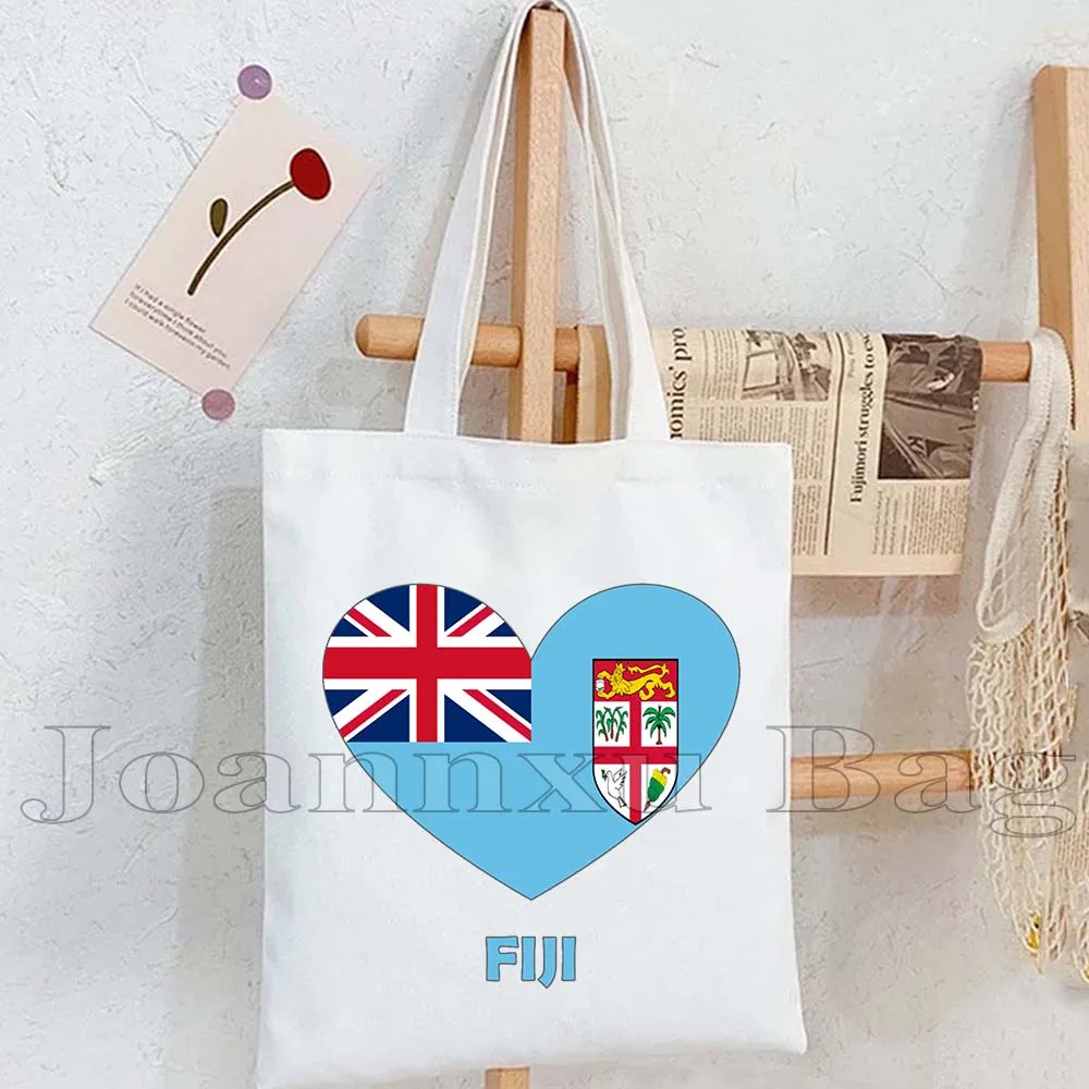 Malta Niger Ghana Fiji Costa Rica Colombia Cambodia El Salvador Eritrea Greenland Liechtenstein Love Heart Flag Tote Bag Handbag