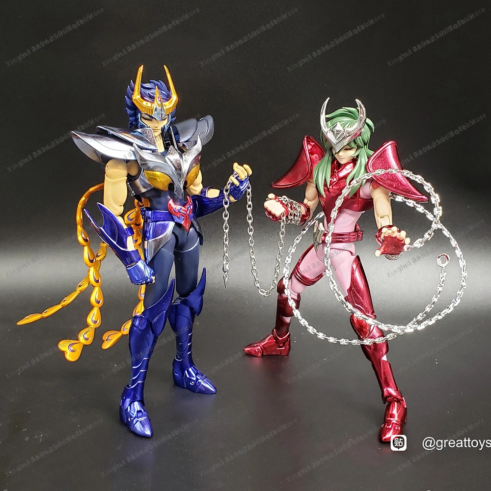 Saint Seiya Myth Cloth EX Final Phoenix Ikki Dragon Shiryu Andromeda ShunV3 Knights of Zodiac Metal Armor Action Figure GT Model