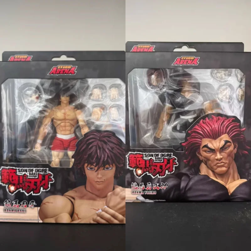 

In Stock Storm Toys Arena 1/12 Hanma Baki Hanma Yujiro Statue Collectible Anime Action Figure Model Toys Desktop Decoration Gift