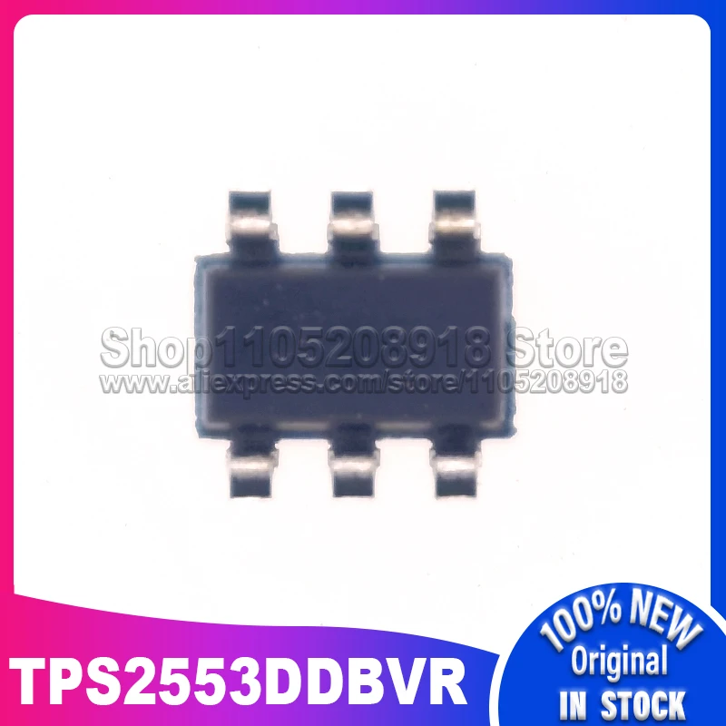 20 ~ 500 unids/lote TPS2553DDBVR TPS2553DDBVT 15JL SOT23-6 100% nuevo stock original