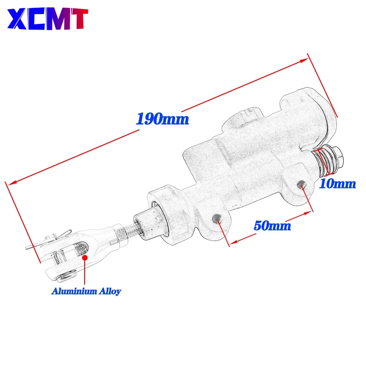 For HONDA Motorcycle Rear Brake Caliper Master Cylinder Pump CRF250R CRF450R CR125R CR250R CRF250X CRF450X CRF250RX CRF450RX CRF