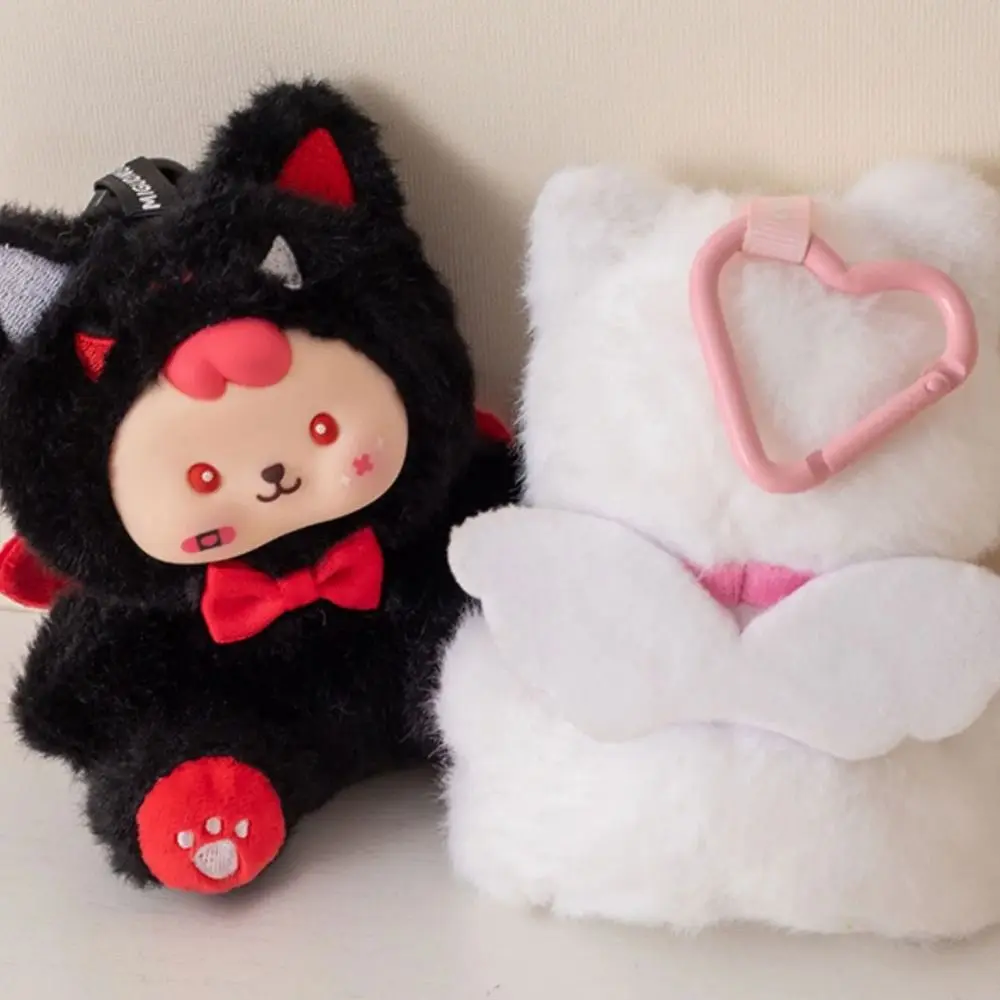 

Sitting Posture CP Pendant Toys Brightly Colored Soft Cute Keychain Doll VINYL Cartoon Angels and Demons CP Pendant Comfort