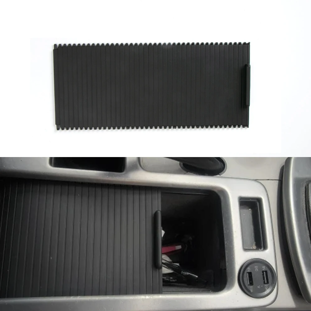 

For VOLVO C30 S40 C70 2007-2012 Car Inner Centre Console Water Cup Rack Roller Blind Cover Trim 9123545 Replacement Part