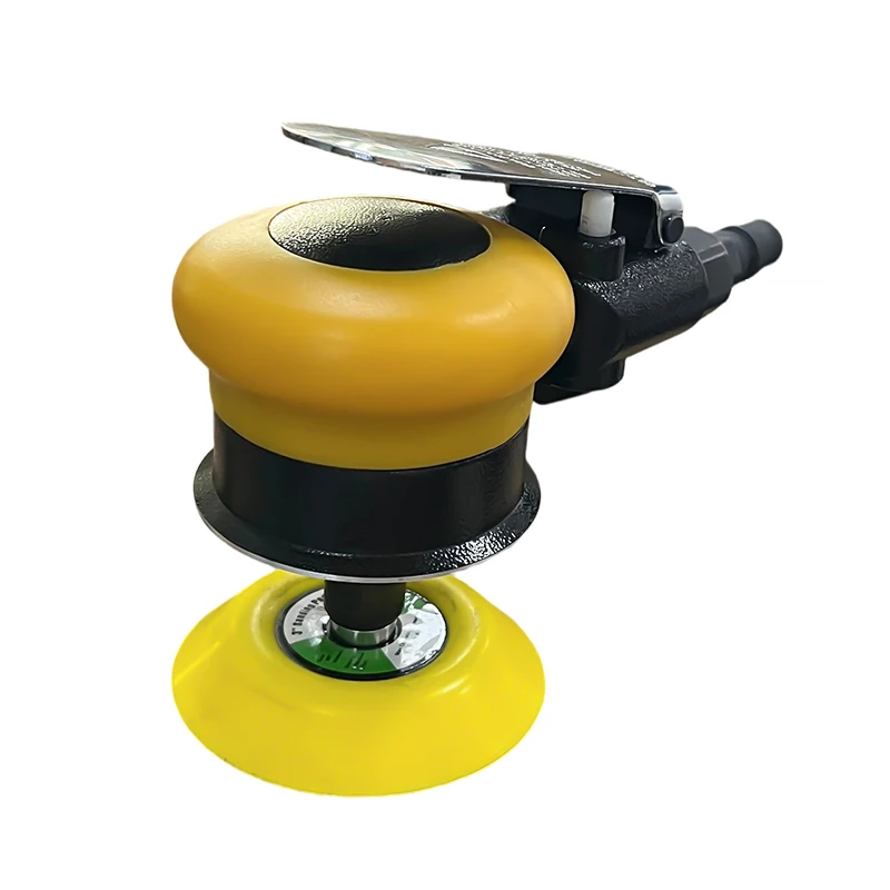 Pneumatic Polishing Machine Straight Core 3inch Polishing Machine Sandpaper Machine Round Grinder Pneumatic Tool Collection Artifact Concentric