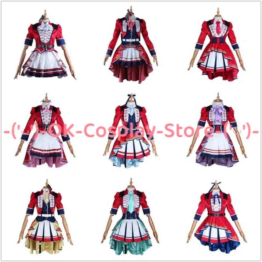 

Lovelive Ninth Anniversary Revival Concert Umi Eli Maki Rin Nico Cosplay Costume Love Live Dancing Dress Halloween Party Suit