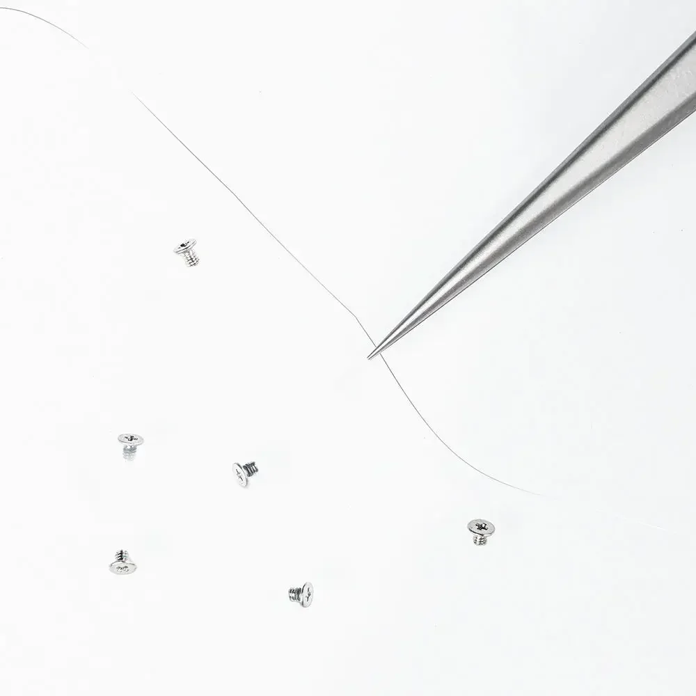 YCS 01 ความแข็งสูงสแตนเลสสตีลไมโครมิเตอร์แหนบ Non-Magnetic ที่แม่นยํา Fly Wire โทรศัพท์มือถืออิเล็กทรอนิกส์ซ่อมเครื่องมือ