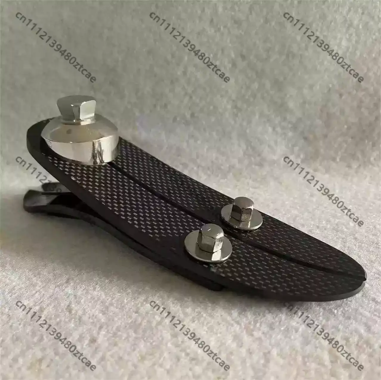 Carbon Fiber Foot Support Component With Noise Reduction Sleeve, Stainless Steel Hardware for Mechanical Structure Assembly