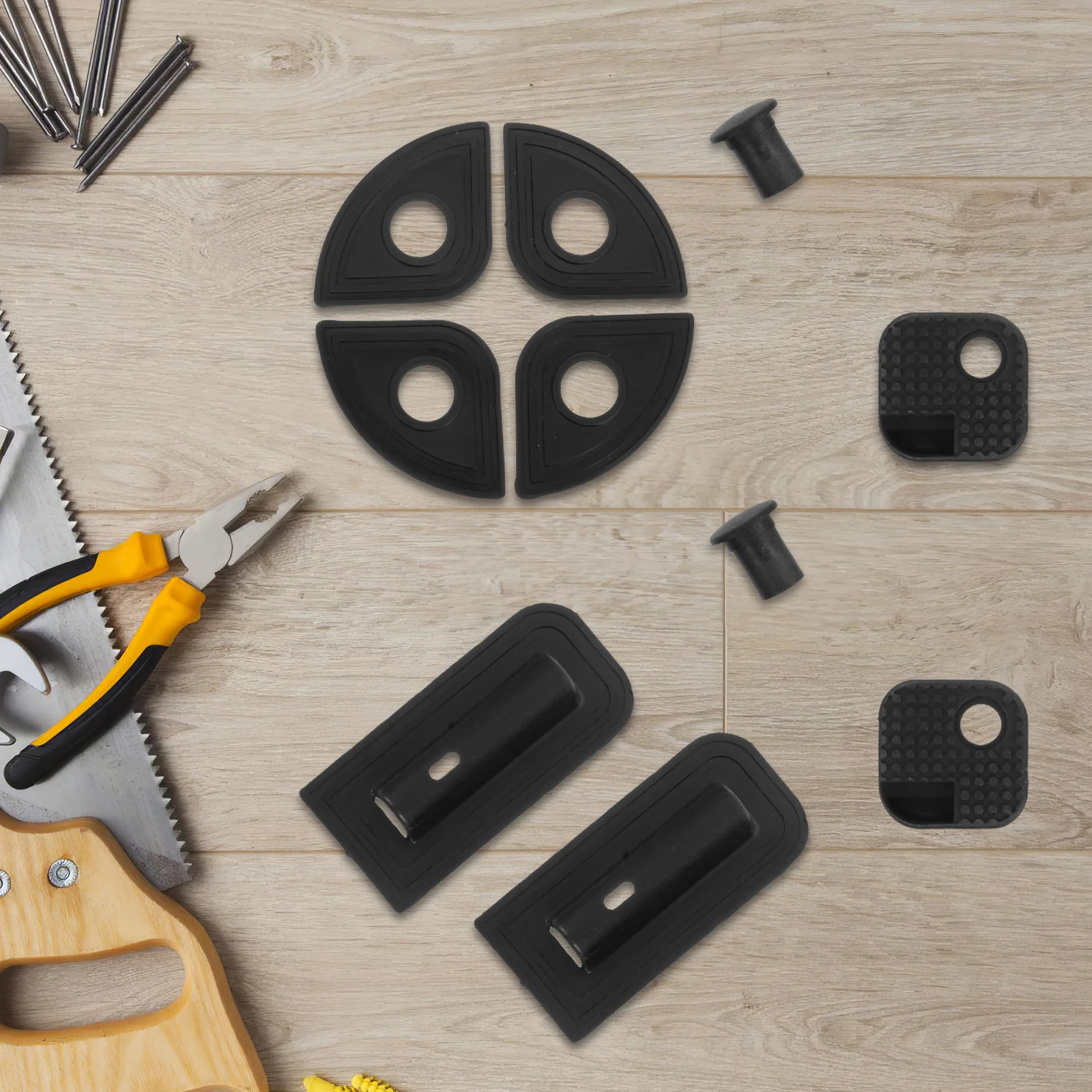 

3Sets Outdoor Folding Chair Repair Accessories Kids Beach Chair Replacement Plastic Steel Parts Camping Kit Recliner Accessories