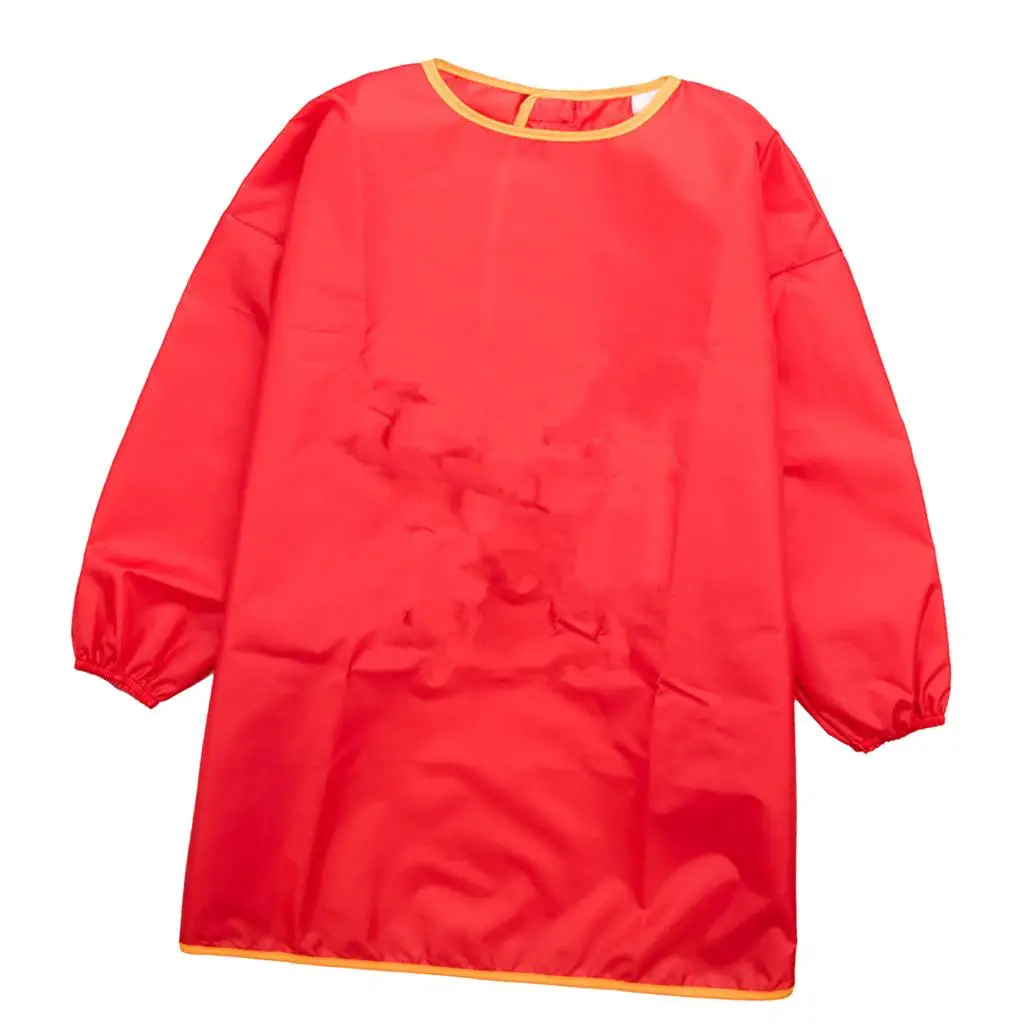 ainting Drawing Apron Children Art Long Sleeve Smock Cooking