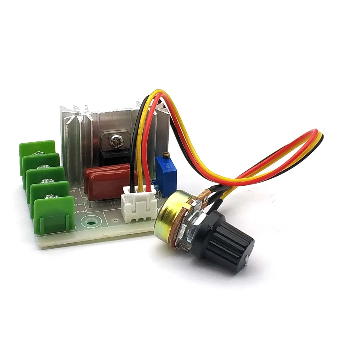 Ac 220v 2000w scr regulador de tensão escurecimento dimmers termostato do controlador de velocidade