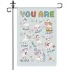 You Are Brave Enough Smart Unique 12 x 18 Inch Goose Garden Flag jjp