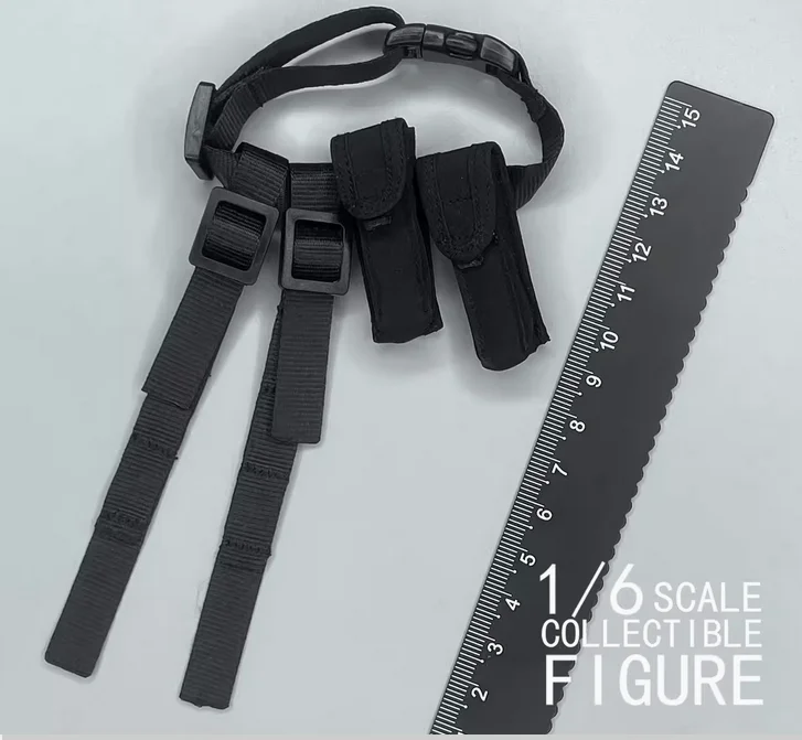 

1/6 Male Soldier Trendy Multifunctional Belt Model for 12''Action Figure