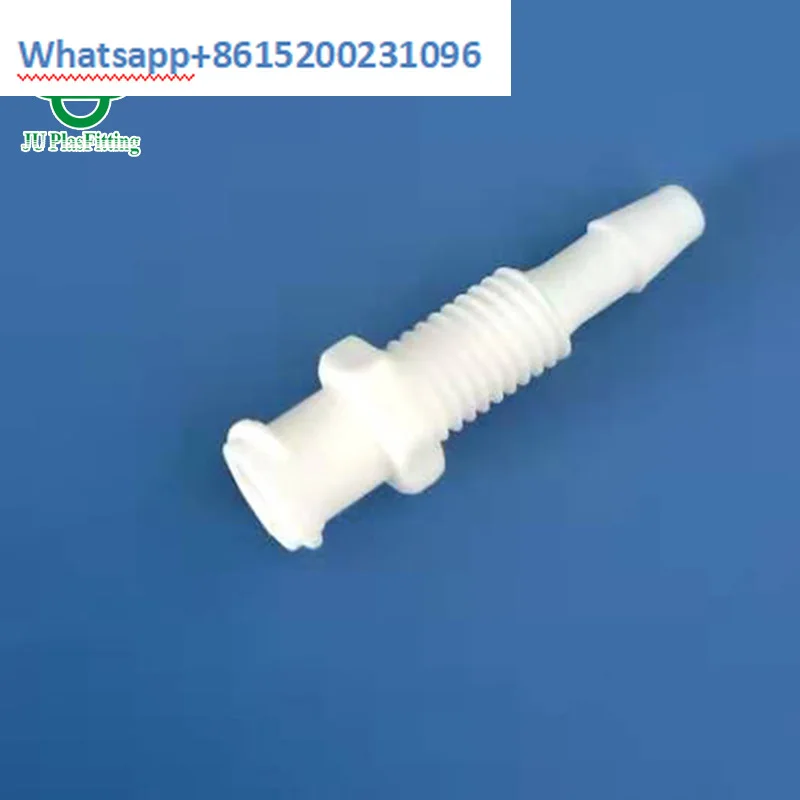 

100PCS Small plastic threaded threaded threaded plate Luer tightening female joint