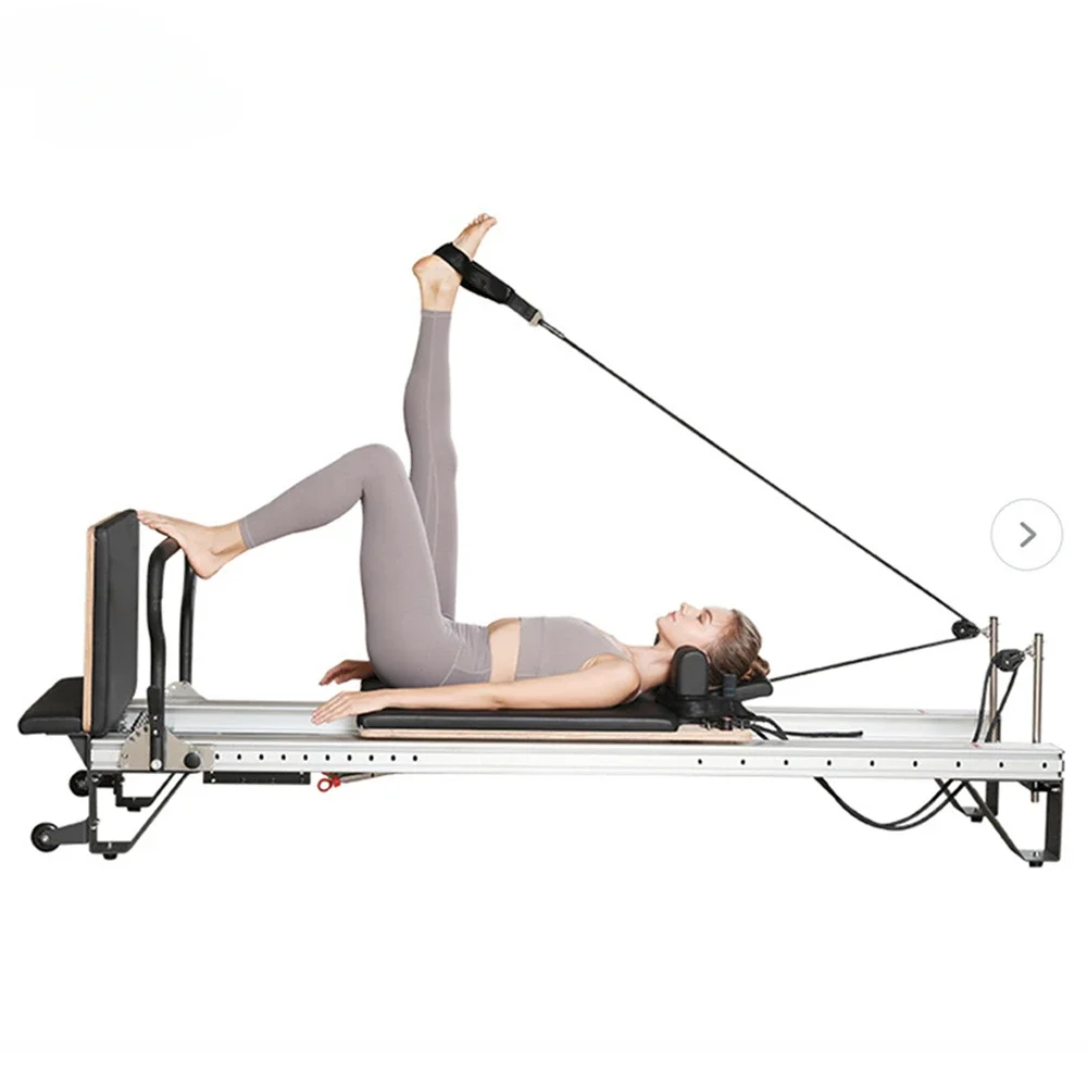 2022 Newest Pilates Reformer Equipment With Half Aluminium Foldable Reformer high quality fitness machine