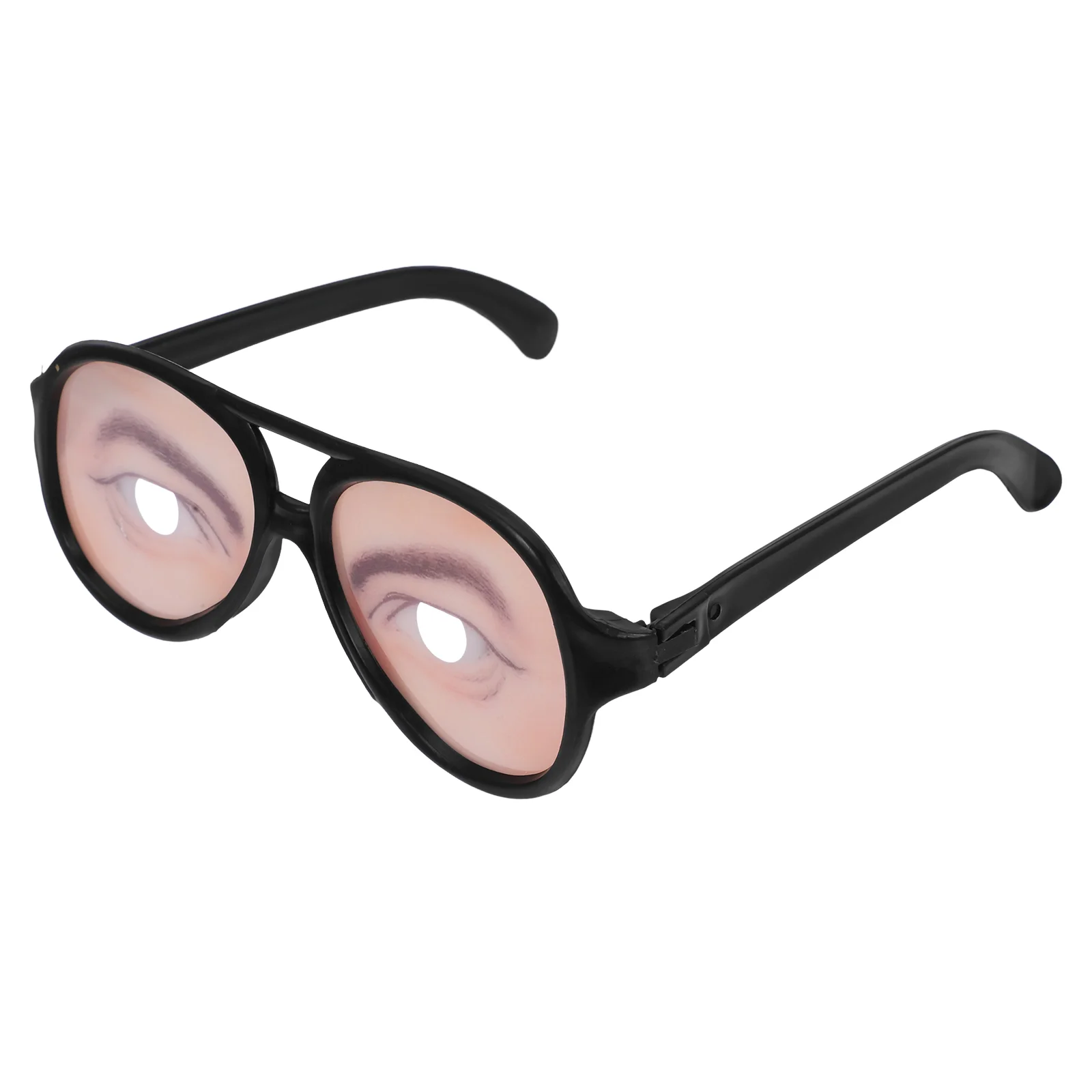Novelty Clear Glasses for Men Funny Halloween Props Star Sunglasses Steampunk Accessories
