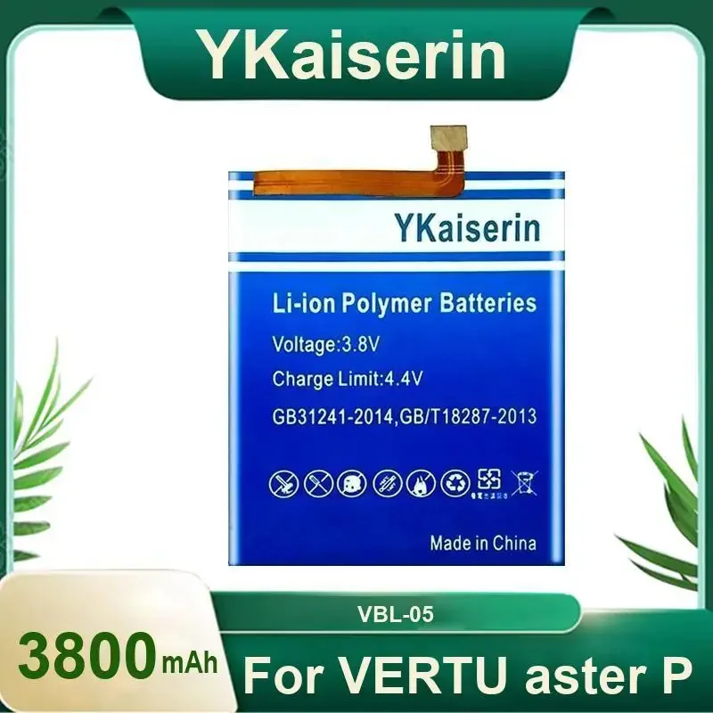 For Vertu Aster P 3800mAh Reliable Replacement Mobile Phone Battery Stable Power Supply Vbl-05