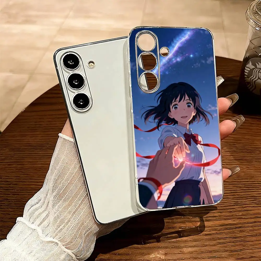 

Anime Your-r N-Name-e Phone Case Transparent Silicone Soft For SamsungA10,12,20,21S,30,31,40,50,51,52,70,71