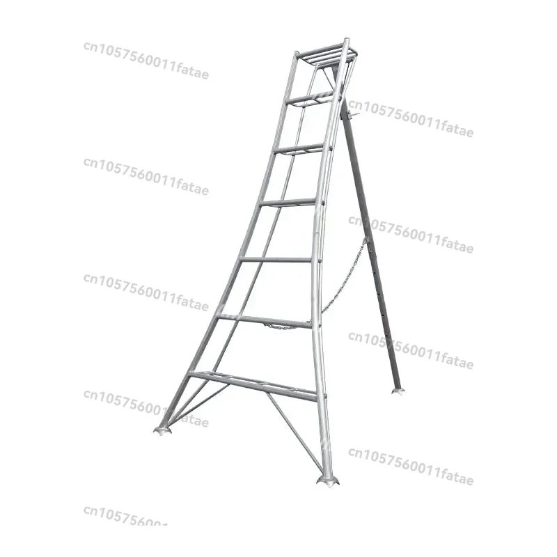 

Garden Aluminum Alloy Triangular Special Herringbone Picking Foldable Tripod ,green Tree Pruning Ladder