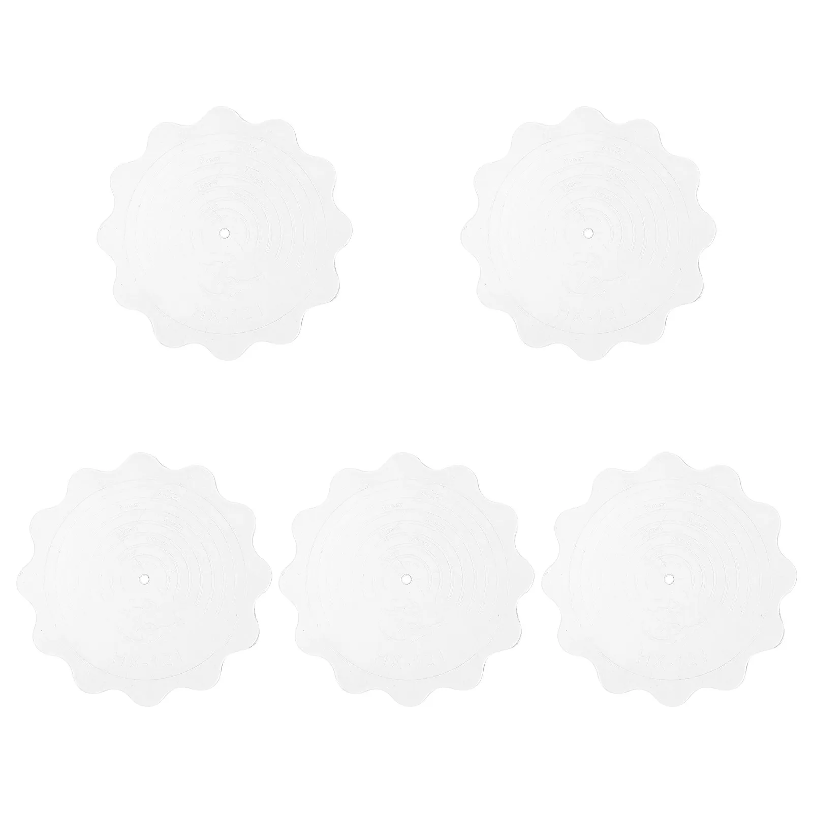 5Pcs Paper Quilling Tool Lightweight Plastic DIY Paper Roll Holder Handmade Craft Tool for Greeting Cards Holiday Party